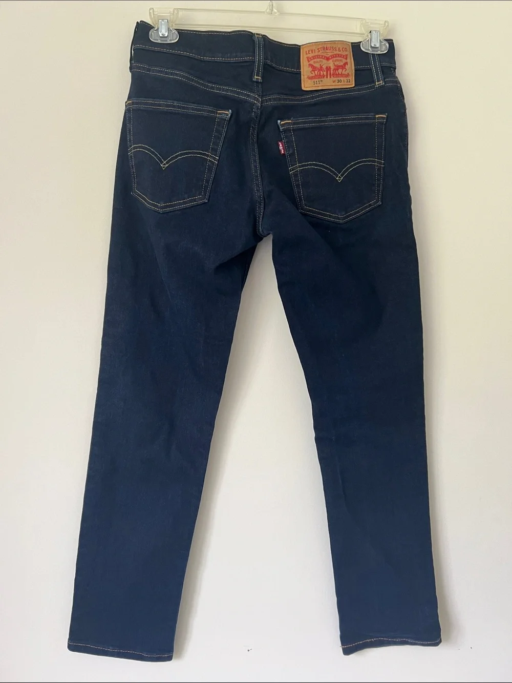 Levi's Dark Blue Slim Straight Men's Jeans